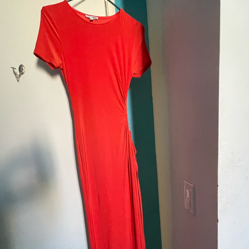 Large wrap around dress
